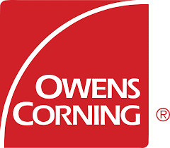 Owens Corning logo representing Custom Exteriors being a qualified roofing installer for Owens Corning