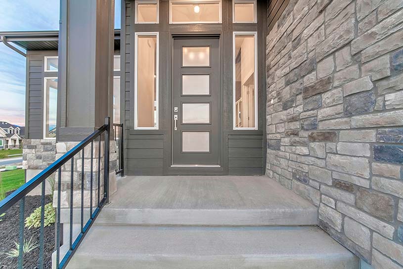 Statement making entry doors and window installations
